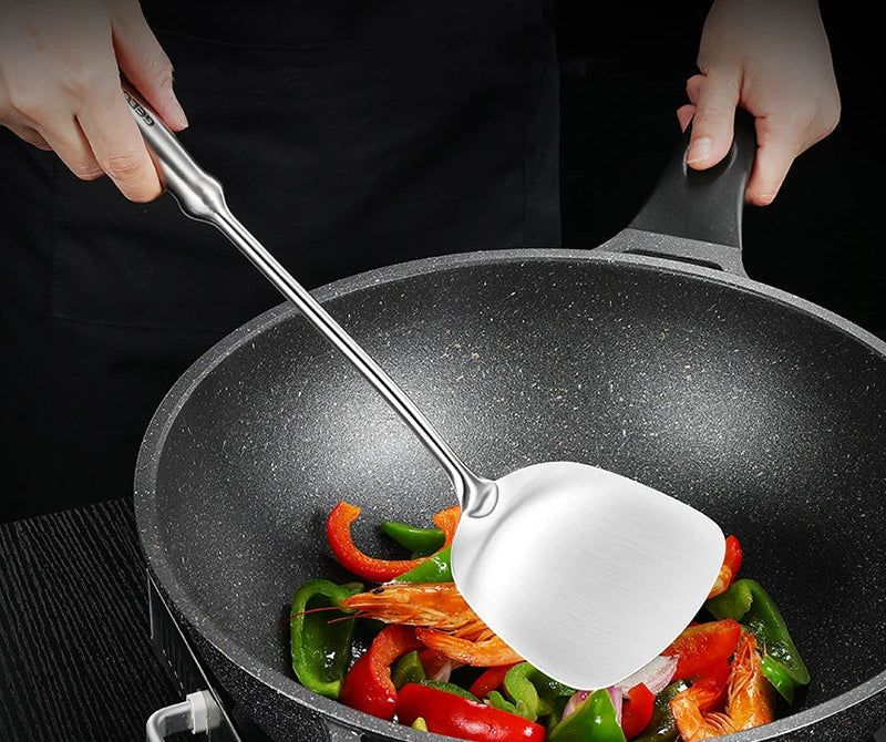 Stainless Steel Kitchen Utensils | Spoon & Spatula Options | 304 Stainless | LFGB | Brick by Brick