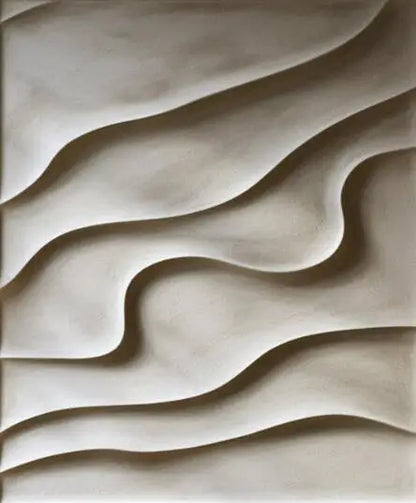 Abstract 3D Textured Canvas | 5.9 - 47.2 in | Minimalist Wall Art | Modern Home & Bedroom Decor | Unframed | Brick by Brick