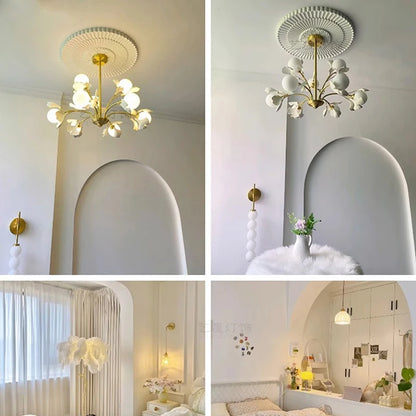 Modern Pendant Chandelier | LED Hanging Ceiling Light | Adjustable Alloy Glass Lamp | Dining Living Bedroom | Brick by Brick