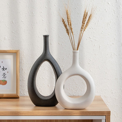 Japandi Bud Vase | Handcrafted Minimalist Decor | Wood Finish | Elegant Accent | Brick by Brick