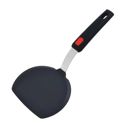 Silicone Spatula | 10.2 - 11.4 in | Non-Stick Heat-Resistant Cooking Utensil | Stainless Steel Handle | Brick by Brick