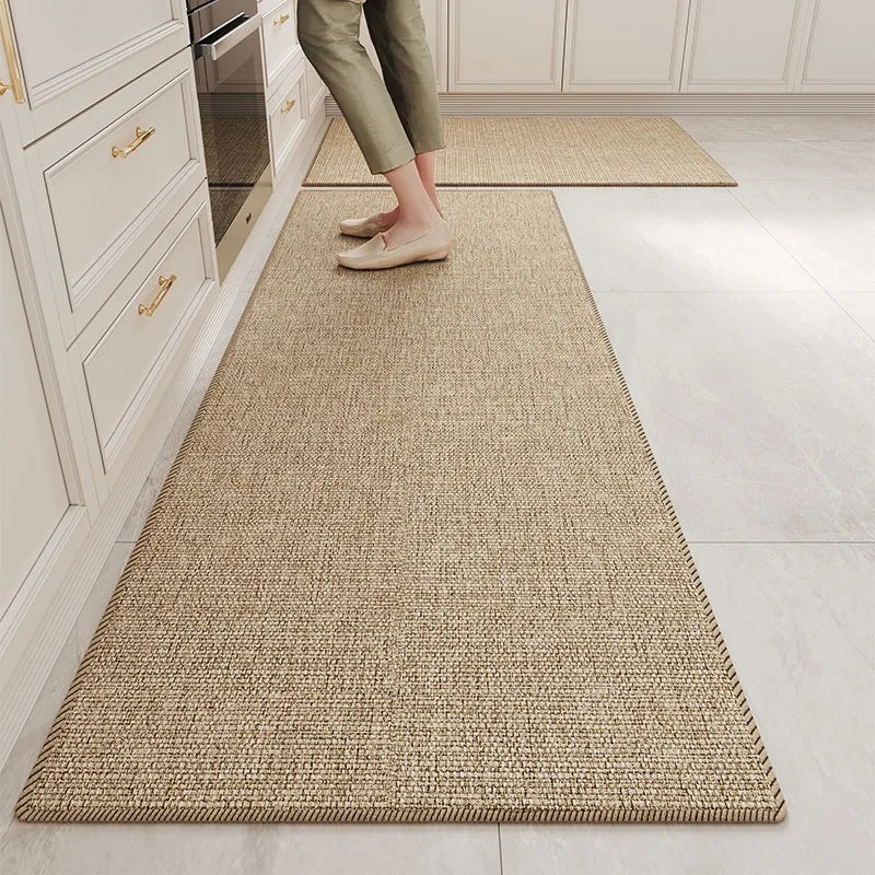 Long Kitchen Rug | Non-Slip Polyester Rug | Waterproof Wear-Resistant Carpet | Brick by Brick