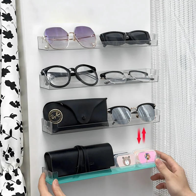 Acrylic Wall Display Shelf | Clear Organizer Rack | Doll & Blind Box Storage | Home & Office | Brick by Brick