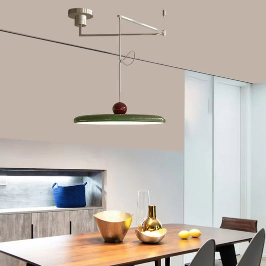 Nordic Rotatable Pendant Light | AC 90–260V | Modern Folding LED Chandelier | Adjustable Arm Ceiling Lamp | Brick by Brick