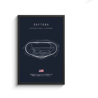 F1 Track Wall Art | 8in - 20in | Motorsport Canvas Print | Racing Circuit Poster | Home & Office Decor | Brick by Brick