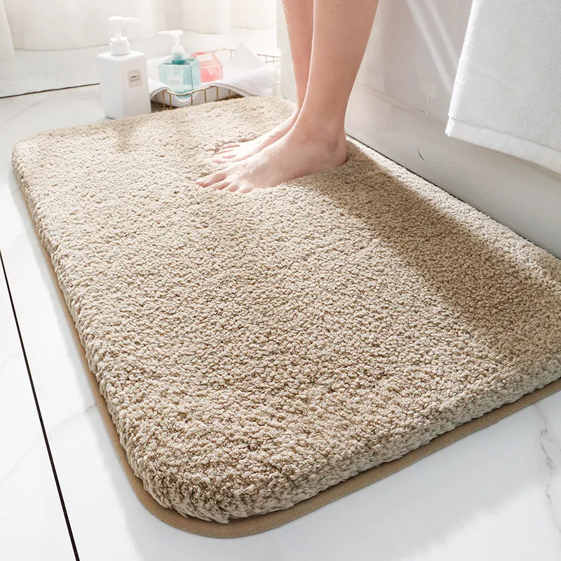 Luxury Microfiber Bath Mat | Non-Slip | Quick-Dry | Ultra Soft & Absorbent | 3 Sizes | Machine Washable