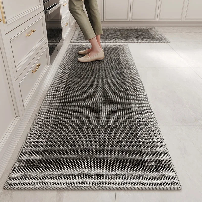 Long Kitchen Rug | Non-Slip Polyester Rug | Waterproof Wear-Resistant Carpet | Brick by Brick