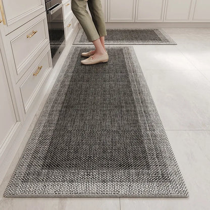 Long Kitchen Rug | Non-Slip Polyester Rug | Waterproof Wear-Resistant Carpet | Brick by Brick