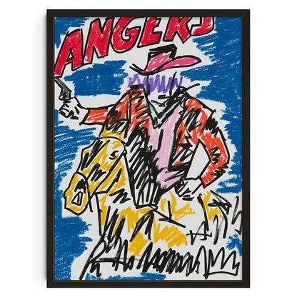 Vintage Abstract  Wall Art | 7.9 - 19.7 in | Mind Maze Poster | Retro Canvas Print | Unframed | Brick by Brick