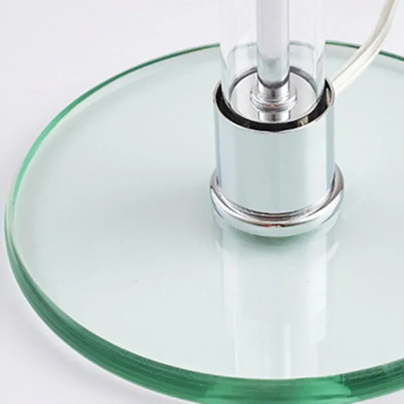 Bauhaus Glass Table Lamp | 7.1 x 14.2 in | Wilhelm Nordic Designer Light | Simple Modern LED Lighting | Brick by Brick