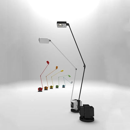 Bauhaus Swing Arm Lamp | Adjustable Floor & Desk Lighting | Retro Industrial Italian Design | Brick by Brick