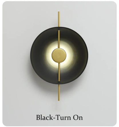 Sleek Nordic Wall Sconce | 11.8 x 18.9/19.7 in | Metal Dimmable Wall Light | Ambient Hallway & Living Lamp | Brick by Brick