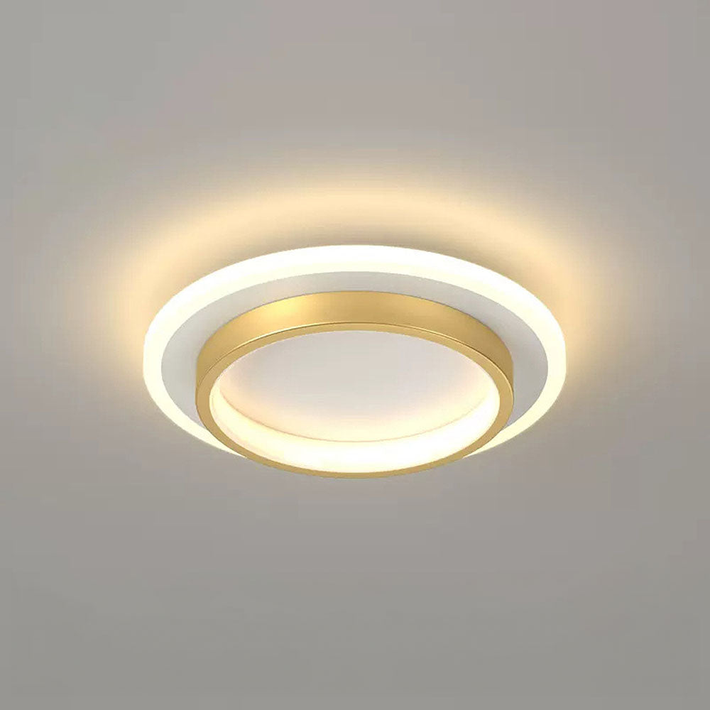 Sleek LED Hallway Ceiling Lamp | 8.3" or 9.4" Metal & Acrylic Fixture | Energy-Saving | Brick by Brick
