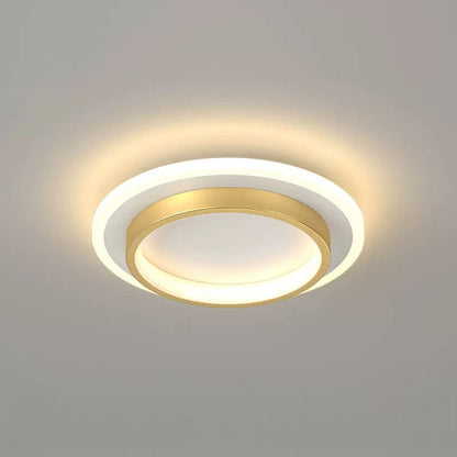 Sleek LED Hallway Ceiling Lamp | 8.3" or 9.4" Metal & Acrylic Fixture | Energy-Saving | Brick by Brick
