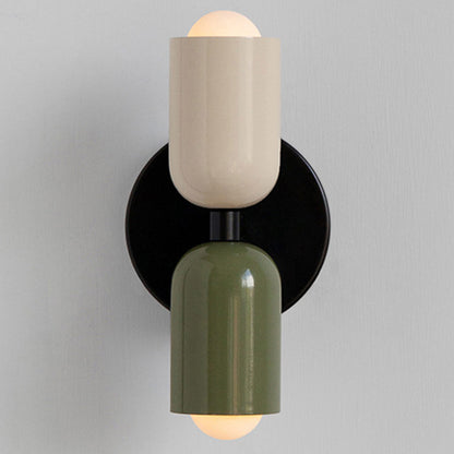 Double‑Head Wall Light | Utility Room | Unisex Glass | Dual‑Head Fixture | Brick by Brick