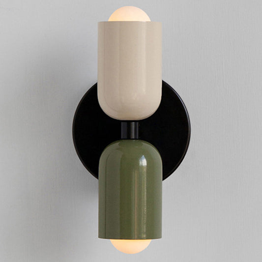 Double‑Head Wall Light | Utility Room | Unisex Glass | Dual‑Head Fixture | Brick by Brick