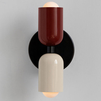 Double‑Head Wall Light | Utility Room | Unisex Glass | Dual‑Head Fixture | Brick by Brick