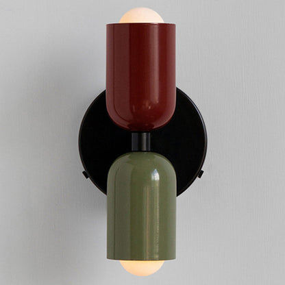 Double‑Head Wall Light | Utility Room | Unisex Glass | Dual‑Head Fixture | Brick by Brick