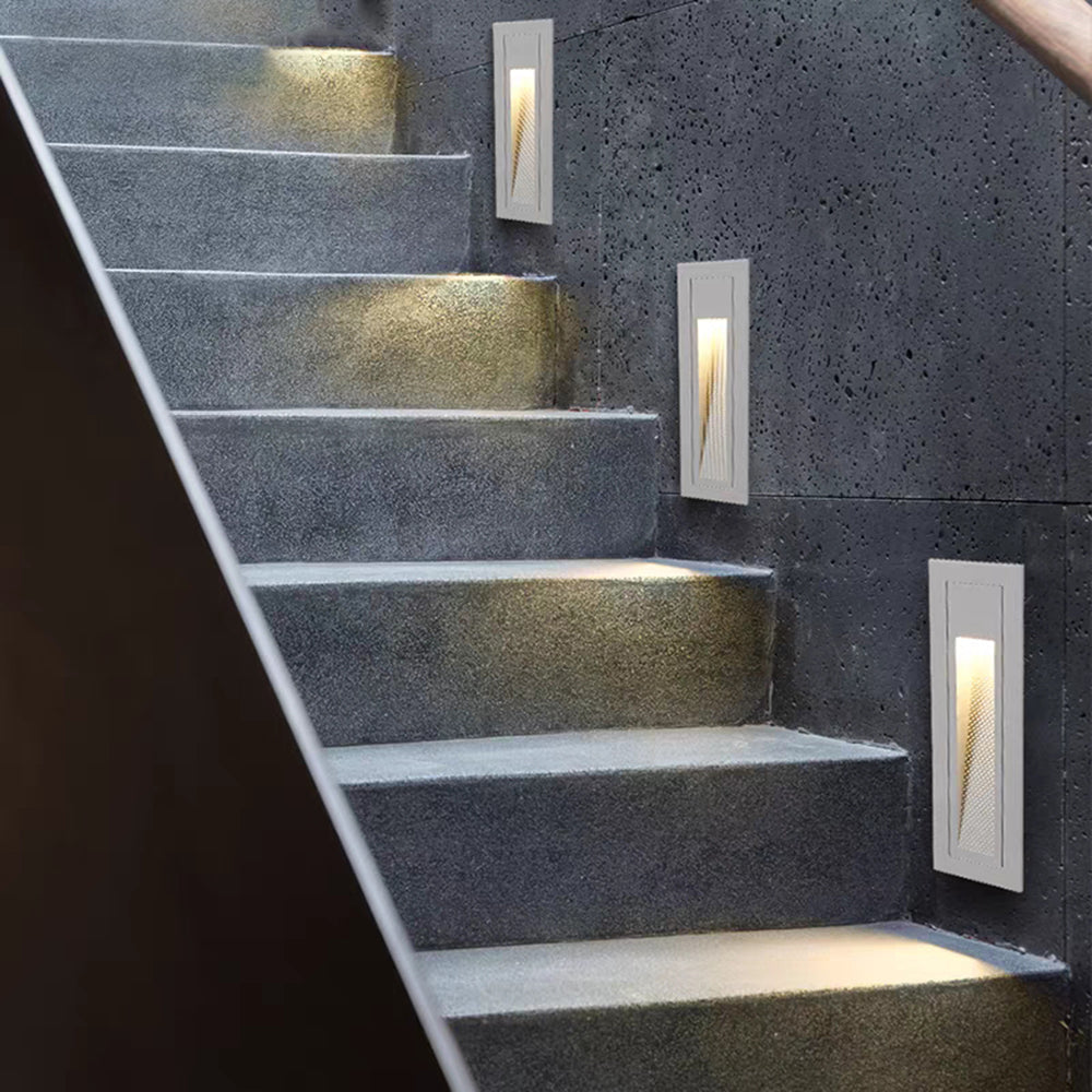 Orr Outdoor Deck Step Light | 2.4 - 8.3 in | Waterproof LED Pathway Light | Garden & Stair Safety | Brick by Brick