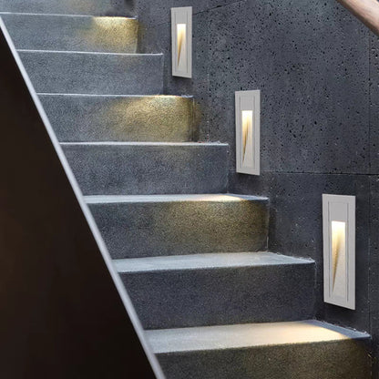 Orr Outdoor Deck Step Light | 2.4 - 8.3 in | Waterproof LED Pathway Light | Garden & Stair Safety | Brick by Brick