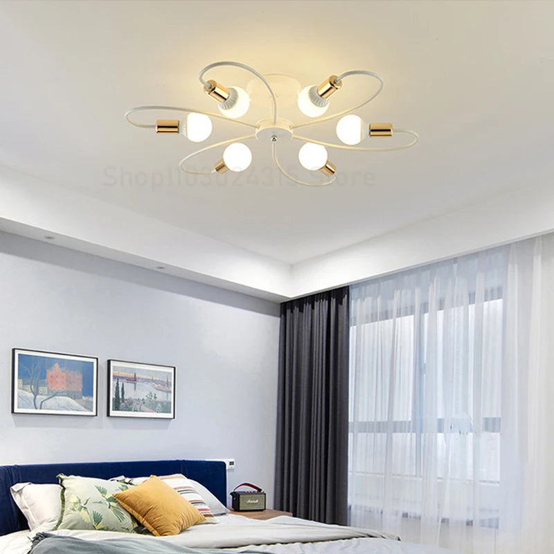 Modern Industrial Ceiling Lamp | L19.69-32.68 in | E27 Pendant Light | Retro Iron Chandelier | Brick by Brick