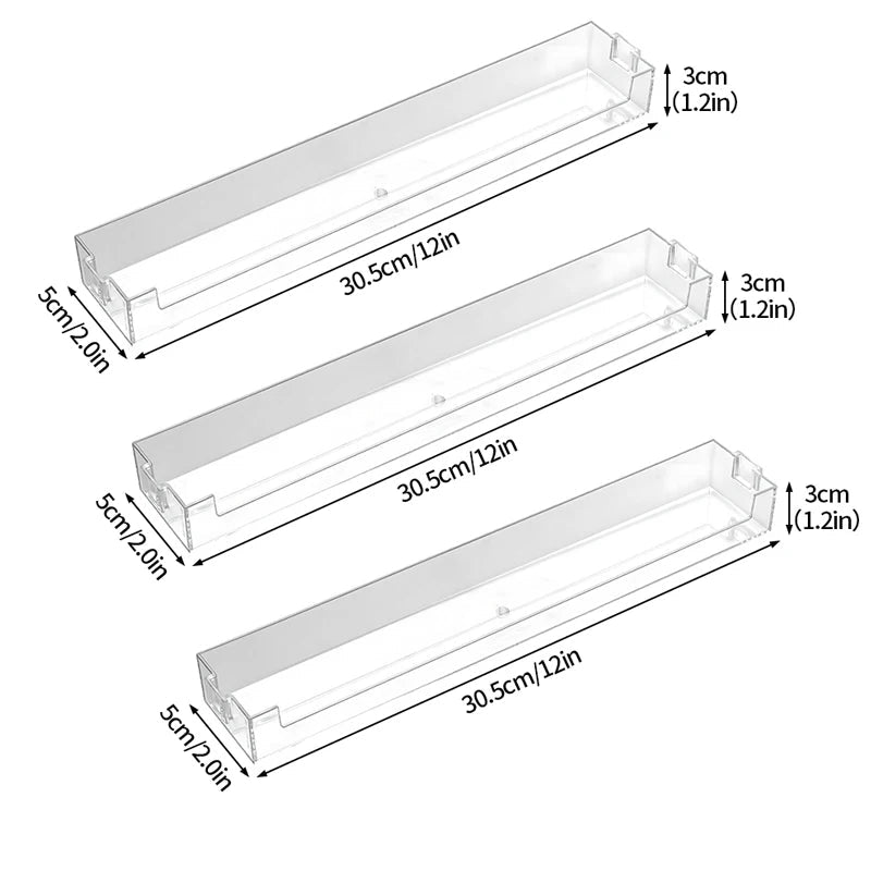 Acrylic Wall Display Shelf | Clear Organizer Rack | Doll & Blind Box Storage | Home & Office | Brick by Brick