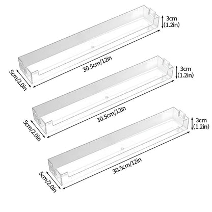 Acrylic Wall Display Shelf | Clear Organizer Rack | Doll & Blind Box Storage | Home & Office | Brick by Brick