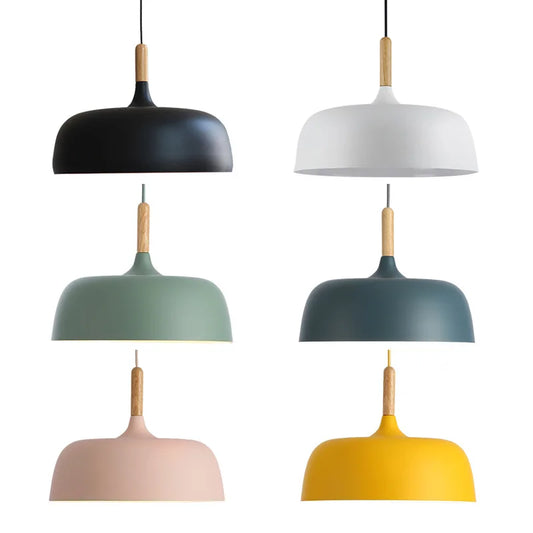 Nordic Modern Pendant Light | W12.6 × H39.4 in | Iron LED Ceiling Lamp | E27 Hanging Fixture for Dining & Living Room | Brick by Brick
