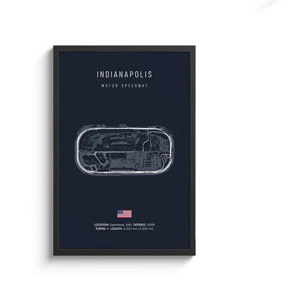 F1 Track Wall Art | 8in - 20in | Motorsport Canvas Print | Racing Circuit Poster | Home & Office Decor | Brick by Brick