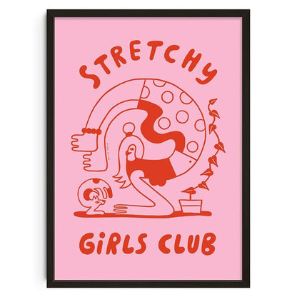 Vintage Abstract  Wall Art | 7.9 - 19.7 in | Mind Maze Poster | Retro Canvas Print | Unframed | Brick by Brick