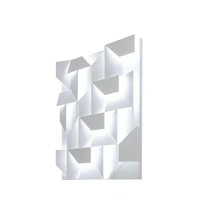 LED 3D Wall Light | Modern Acrylic & Iron Sconce | Adjustable Brightness with Remote | Brick by Brick