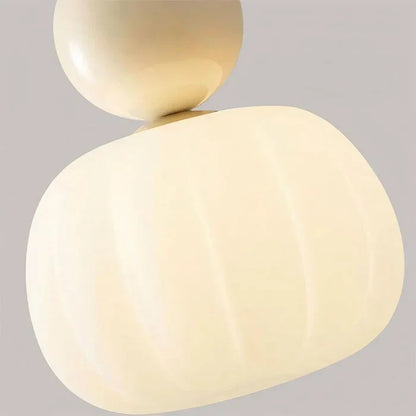 Art Deco Pendant Lamp | 1 - 3 Heads | Cream Finish | Modern Bauhaus Style | G9 Bulb Compatible | Brick by Brick