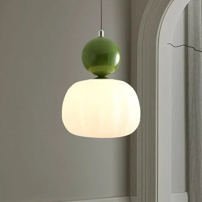 Art Deco Pendant Lamp | 1 - 3 Heads | Cream Finish | Modern Bauhaus Style | G9 Bulb Compatible | Brick by Brick