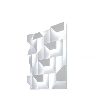 LED 3D Wall Light | Modern Acrylic & Iron Sconce | Adjustable Brightness with Remote | Brick by Brick