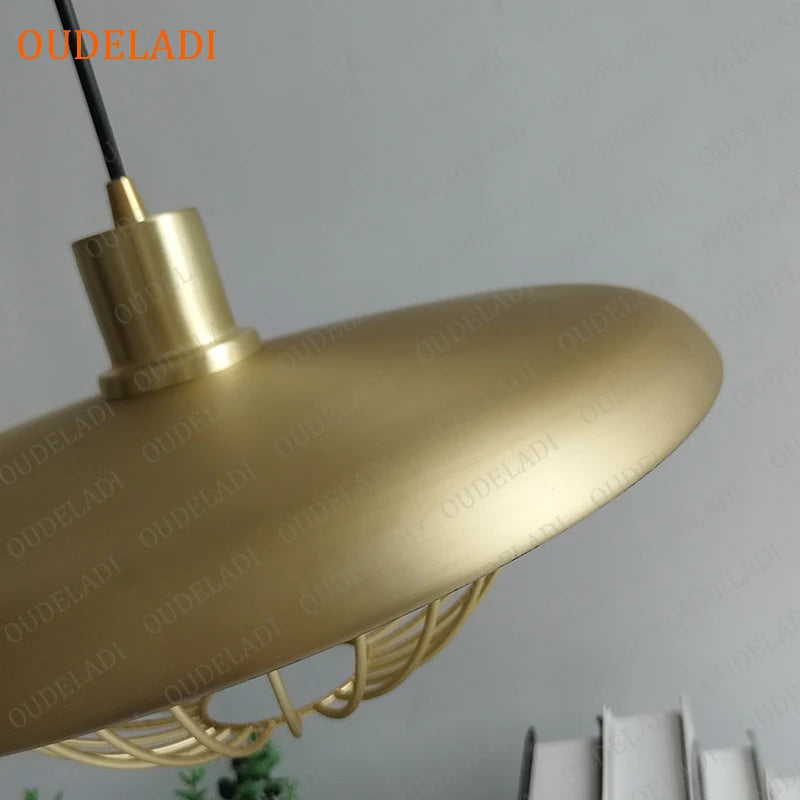 Iron Pendant Light | 13.8 x 7.1 in | Imitation Wood Chandelier | E27 Ceiling Lamp | Brick by Brick