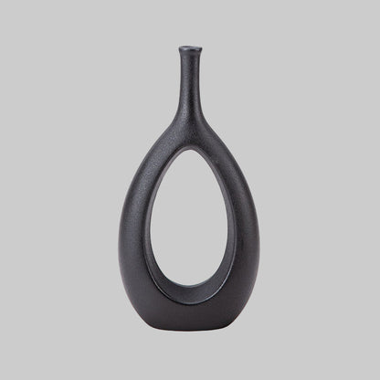 Japandi Bud Vase | Handcrafted Minimalist Decor | Wood Finish | Elegant Accent | Brick by Brick
