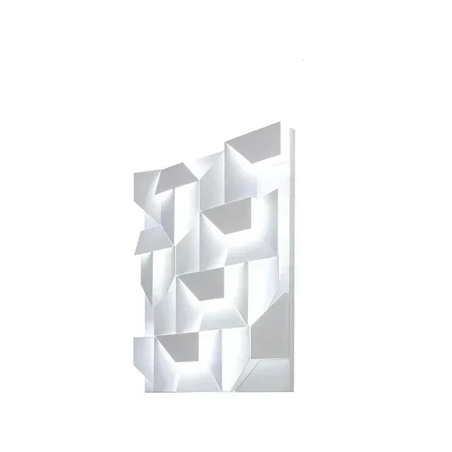 LED 3D Wall Light | Modern Acrylic & Iron Sconce | Adjustable Brightness with Remote | Brick by Brick