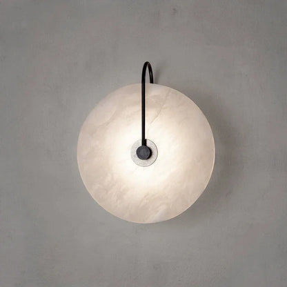 Glass Wall Lamp | 5.9-9.8 in | Iron and Glass | LED Lighting Fixture | Modern Home Decor | Brick by Brick