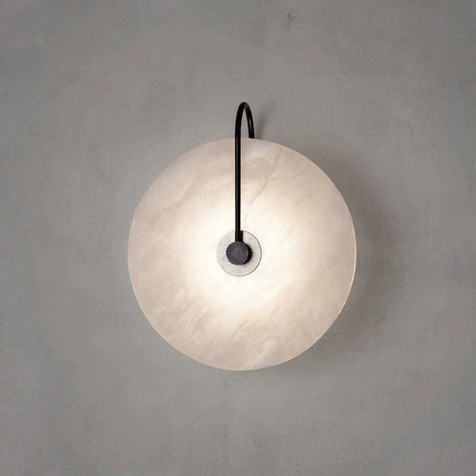 Glass Wall Lamp | 5.9-9.8 in | Iron and Glass | LED Lighting Fixture | Modern Home Decor | Brick by Brick