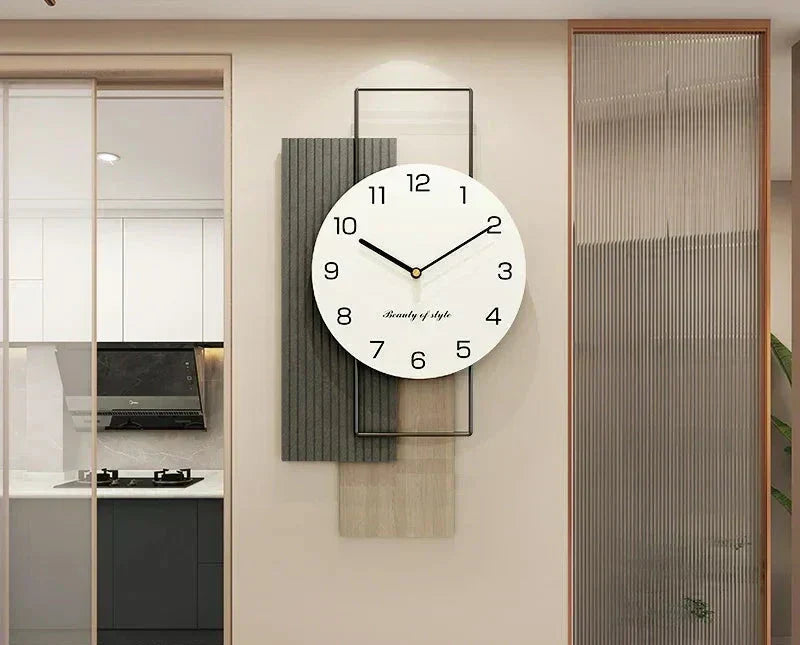 Silent Living Large Wall Clock | Elegant Bamboo Wood Decor | Whisper-Quiet Mechanism | Clovian  

Modern Bamboo Wall Clock | Silent Living Design | 25.9 Wall Decor | Whisper-Quiet Mechanism | Clovian 6