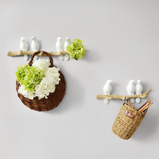 Singing Birds Wall Mounted Coat Rack | 24 Metal Art | Stylish Space-Saving Organizer | Brick by Brick London  

Singing Birds Coat Rack for Wall | 24 Stylish Metal Decor | Space-Saving Entryway Organizer | Brick by Brick London 1