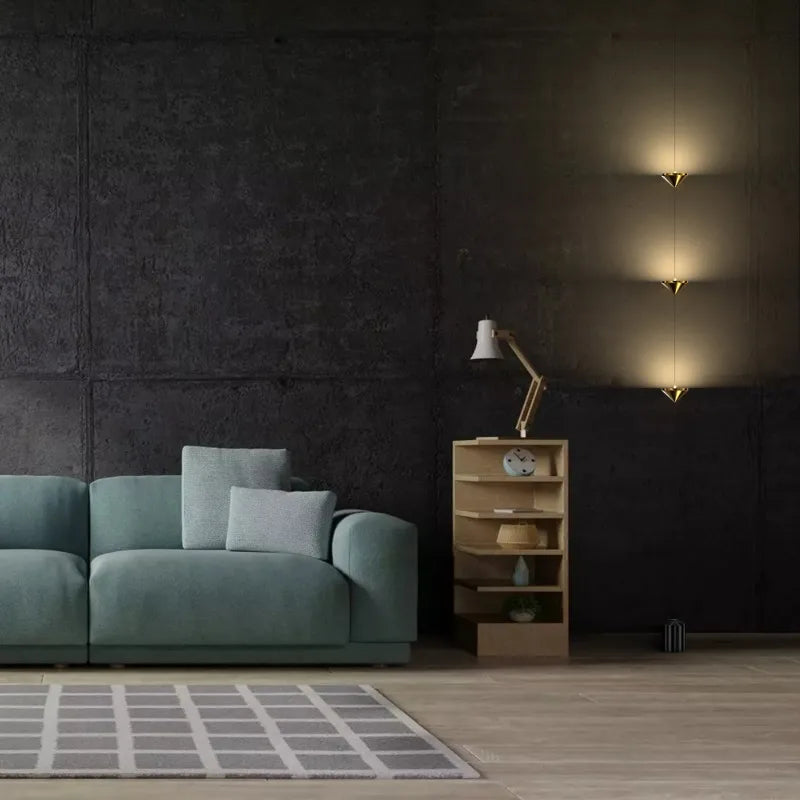 Soreluna Black Floor Lamp | Modern Standing Lamp for Living Room | Adjustable Height, Integrated LED | Brick by Brick London 2