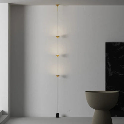 Soreluna Black Floor Lamp | Modern Standing Lamp for Living Room | Adjustable Height, Integrated LED | Brick by Brick London 5