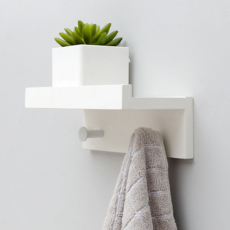Stylish Wall Shelf with Hooks | MDF Entryway Storage Solution | 40cm x 15cm x 25cm | Brick by Brick London

MDF Wall Shelf with Hooks | 40cm Entryway Storage | Stylish Home Organizer | Durable Design | Brick by Brick London 0