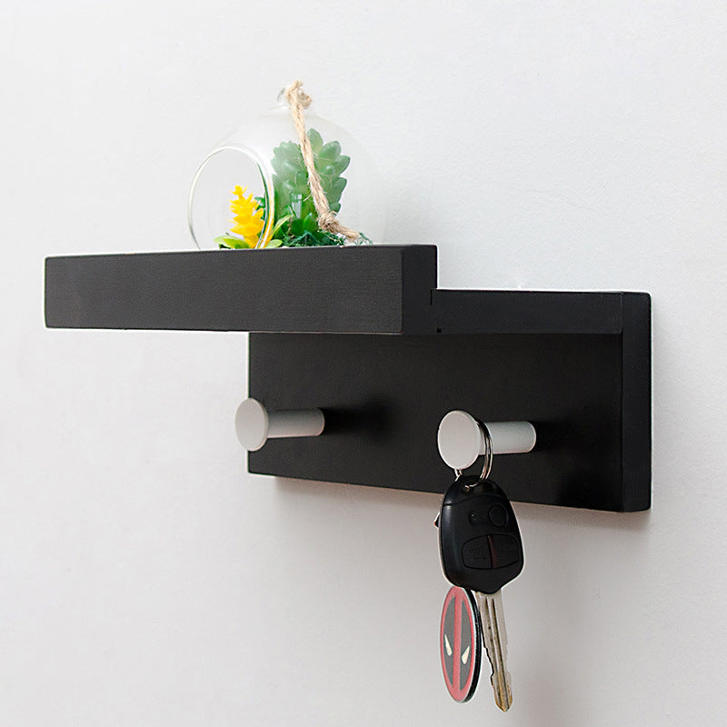 Stylish Wall Shelf with Hooks | MDF Entryway Storage Solution | 40cm x 15cm x 25cm | Brick by Brick London

MDF Wall Shelf with Hooks | 40cm Entryway Storage | Stylish Home Organizer | Durable Design | Brick by Brick London 7
