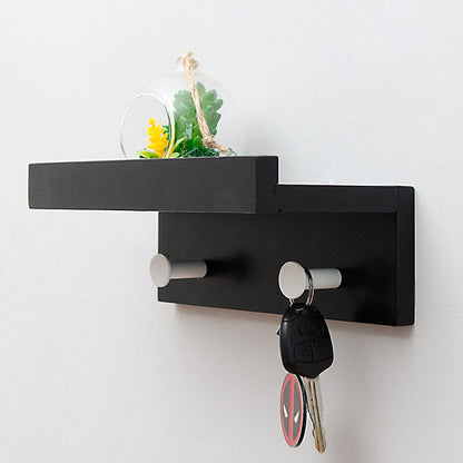 Stylish Wall Shelf with Hooks | MDF Entryway Storage Solution | 40cm x 15cm x 25cm | Brick by Brick London

MDF Wall Shelf with Hooks | 40cm Entryway Storage | Stylish Home Organizer | Durable Design | Brick by Brick London 7