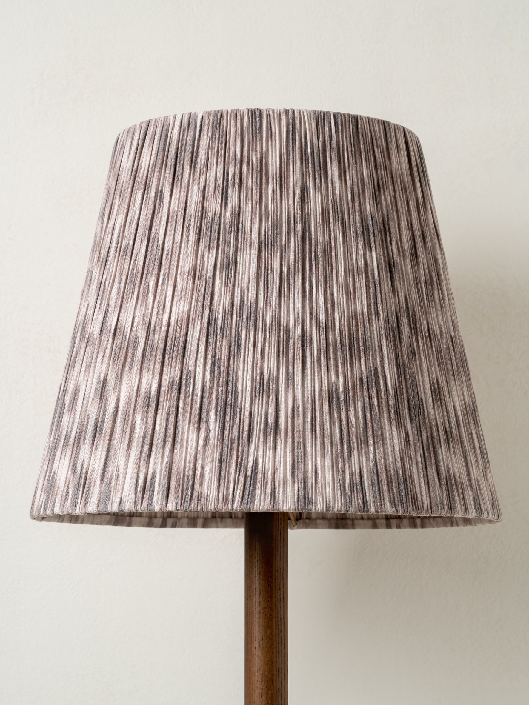 Sundara Floor Lamp | Statement Lighting | Pleated Linen Shade | Mid-Century Modern Design | Brick by Brick London 3
