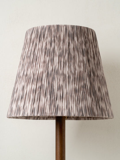 Sundara Floor Lamp | Statement Lighting | Pleated Linen Shade | Mid-Century Modern Design | Brick by Brick London 3