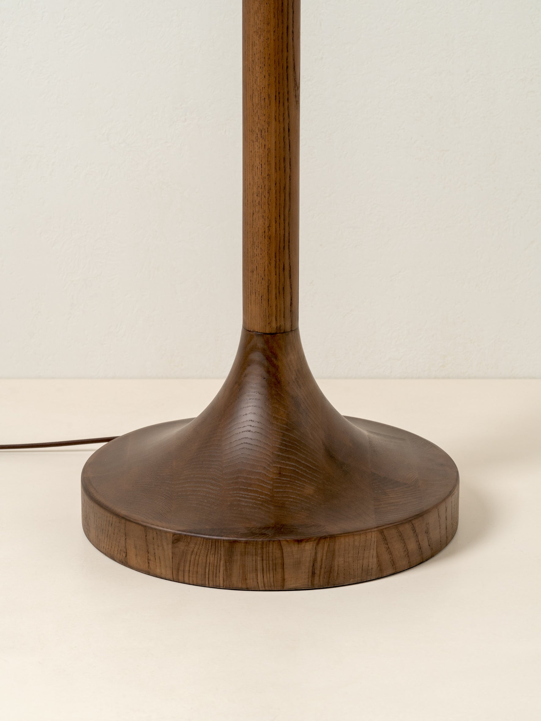Sundara Floor Lamp | Statement Lighting | Pleated Linen Shade | Mid-Century Modern Design | Brick by Brick London 4