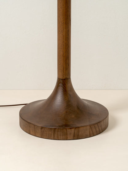 Sundara Floor Lamp | Statement Lighting | Pleated Linen Shade | Mid-Century Modern Design | Brick by Brick London 4